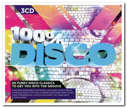 VA - 100% Disco [3CD Box Set] (2011)