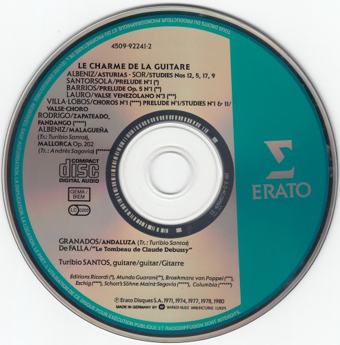 Turibio Santos - Le Charme De La Guitare by Turibio Santos (1997)