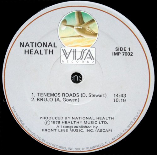 National Health - National Health (1978) LP