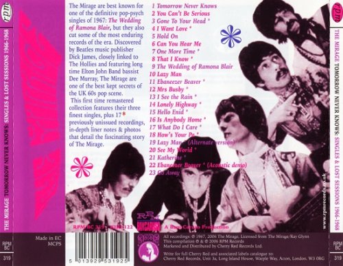 The Mirage - Tomorrow Never Knows - Singles And Lost Sessions 1966-1968 (2006)