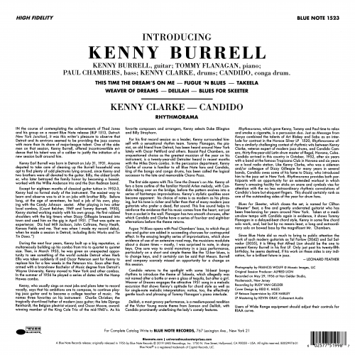 Kenny Burrell - Introducing Kenny Burrell (2019) LP