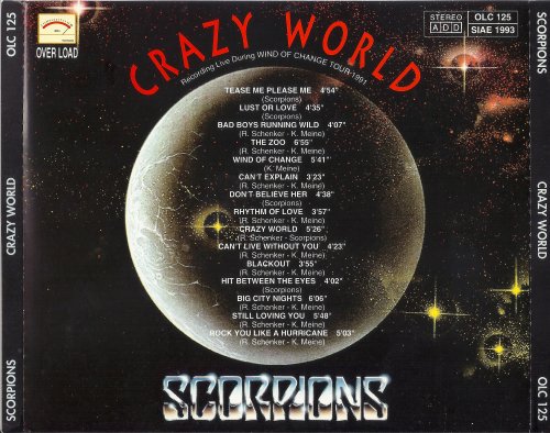 Scorpions - Crazy World (Recording Live During Wind of Change Tour 1991) (1993)