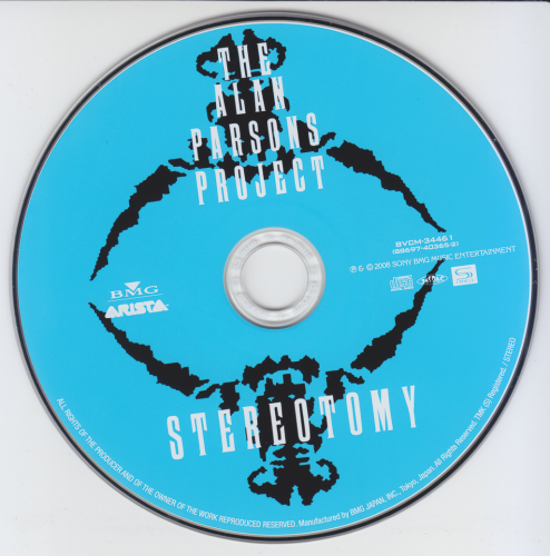 The Alan Parsons Project - Stereotomy (SHM-CD) (2008)