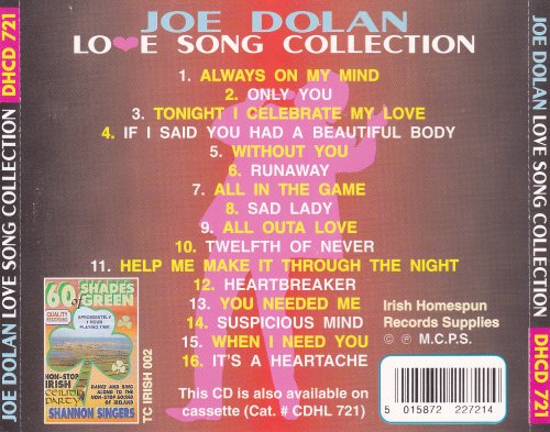 Joe Dolan - Love Song Collection (1985)