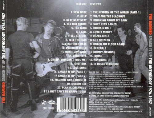 The Damned - Smash It Up (The Anthology 1976-1987) (2002)