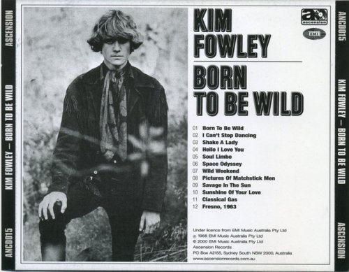 Kim Fowley - Born To Be Wild (Reissue) (1968/2000)