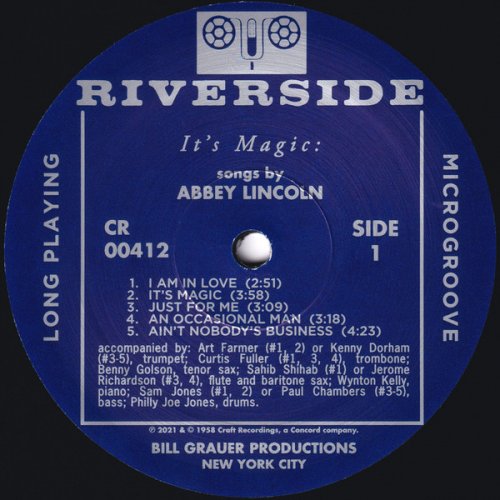 Abbey Lincoln - It's Magic (2021, Reissue) LP