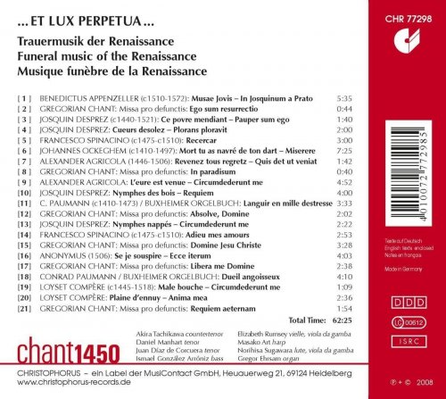 Chant 1450 - ...Et Lux Perpetua (2008)