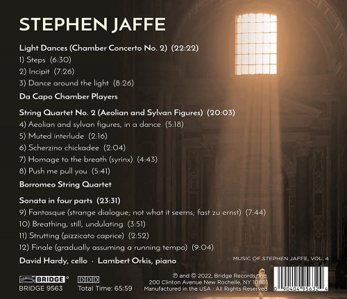 Da Capo Chamber Players, Borromeo String Quartet, David Hardy, Lambert Orkis - The Music of Stephen Jaffe, Vol. 4 (2022) [Hi-Res]