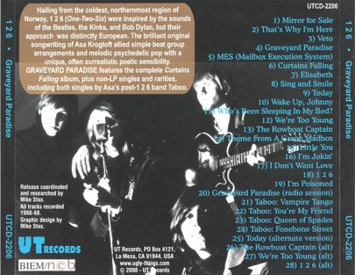 126 - Graveyard Paradise: The Complete 126 & Taboo Recordings (Remastered) (1966-68/2008)