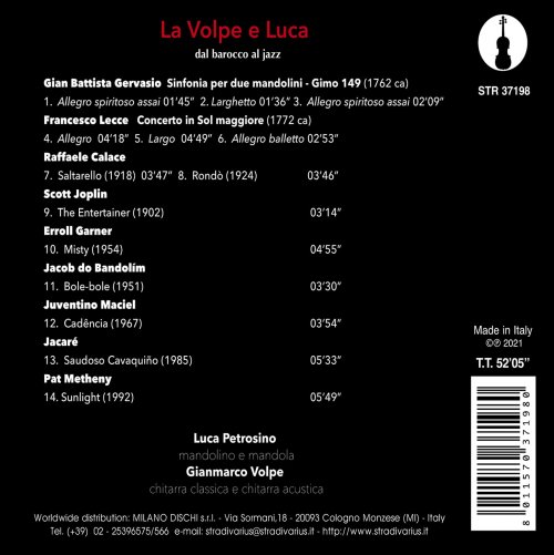 Luca Petrosino & Gianmarco Volpe - Dal barocco al jazz (2022) [Hi-Res]