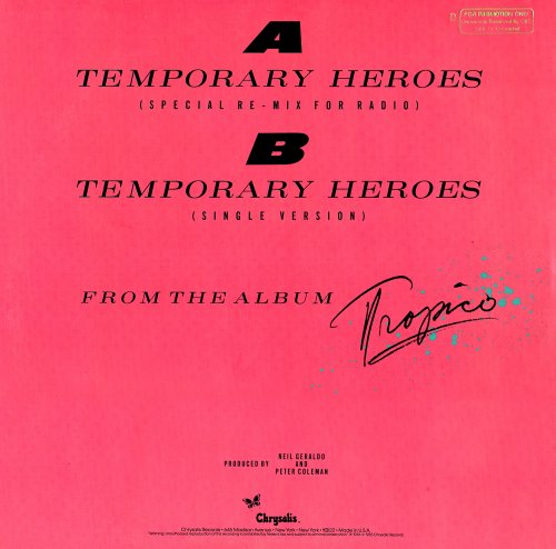 Pat Benatar - Temporary Heroes (US 12") (1985)