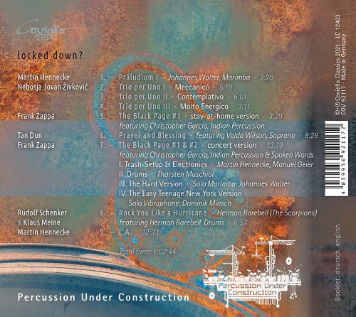 Percussion Under Construction - Locked Down? (2022) [Hi-Res]