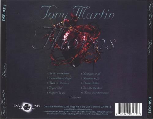Tony Martin - Thorns (2022) CD Rip