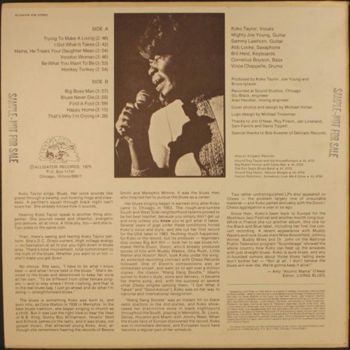 Koko Taylor - I Got What It Takes (1975) LP