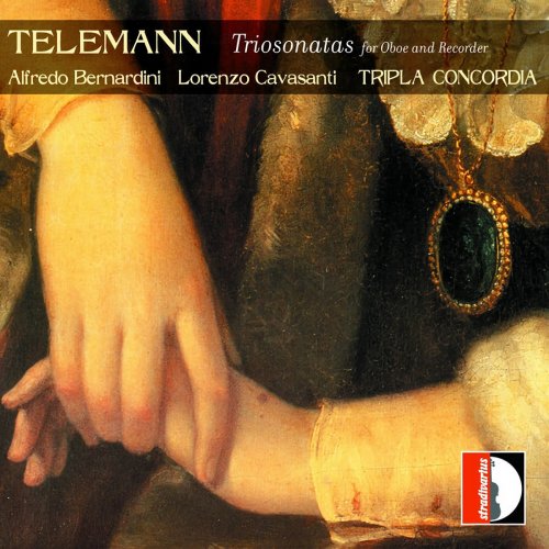 Alfredo Bernardi, Lorenzo Cavasanti, Alfredo Bernardini, Monica Piccinini - Telemann: Triosonatas for oboe and recorde (2003)