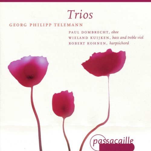 Paul Dombrecht, Wieland Kuijken, Robert Kohnen - Telemann: Trios (2001)