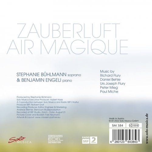 Stephanie Bühlmann & Benjamin Engeli - Zauberluft - Air Magique (2022) [Hi-Res]