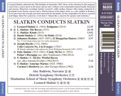 Leonard Slatkin - Leonard Slatkin: Orchestral Works (2022) [Hi-Res]