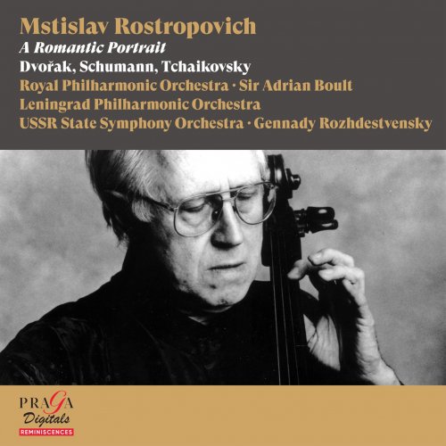 Mstislav Rostropovich, Sir Adrian Boult, Gennady Rozhdestvensky, Royal Philharmonic Orchestra - Mstislav Rostropovich A Romantic Portrait (2015) [Hi-Res]