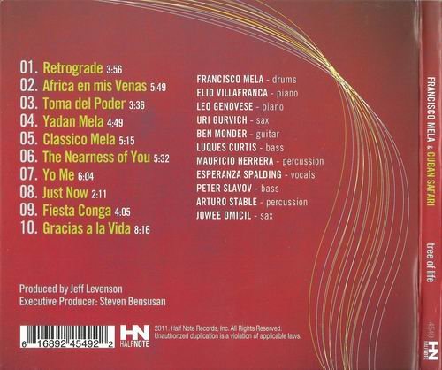 Francisco Mela & Cuban Safari - Tree of Life (2011) CD Rip