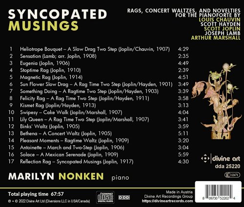 Marilyn Nonken - Syncopated Musings (2022) [Hi-Res]