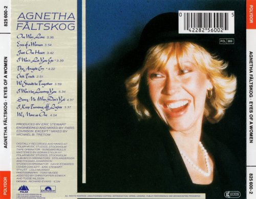 Agnetha Faltskog - Eyes Of A Woman (1985)