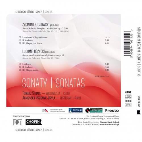 Chopin University Press - Stojowski, Różycki: Sonatas (2022)