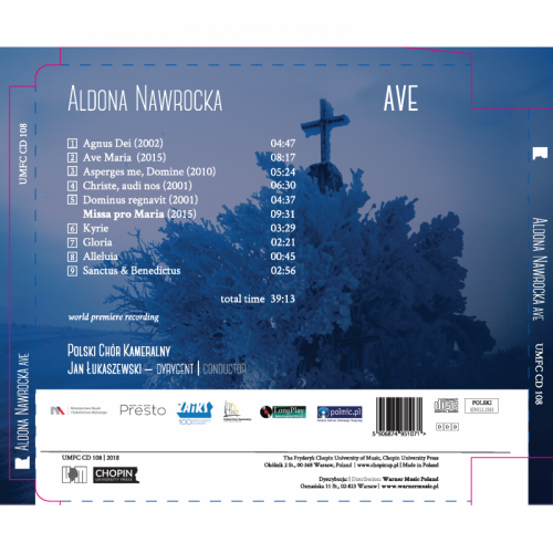 Chopin University Press - Aldona Nawrocka: Ave (2022) Hi-Res