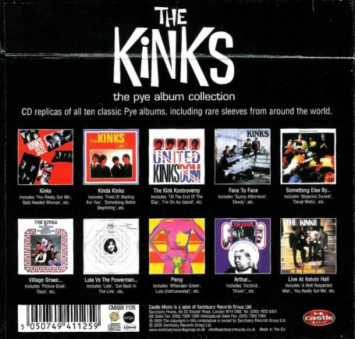 The Kinks - The Pye Album Collection (2005) [10CD Box Set]