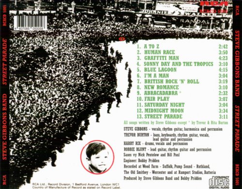 Steve Gibbons Band - Street Parade (Reissue) (1980/2020)