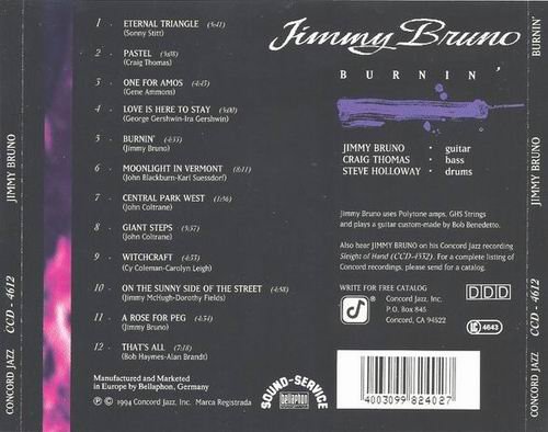 Jimmy Bruno - Burnin' (1994)