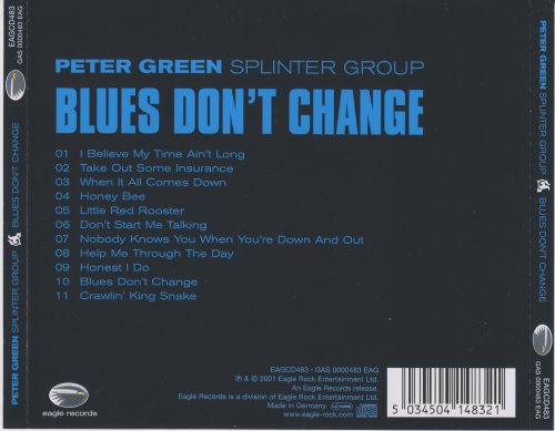 Peter Green - Blues Don't Change (2001)