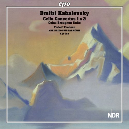 Torleif Thedéen, NDR Radiophilharmonie Hannover, Eiji Oue, Adrian Prabava - Kabalevsky: Cello Concertos 1 & 2 (2013)