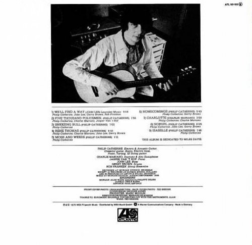 Philip Catherine - Guitars (1975) 320 kbps+CD Rip