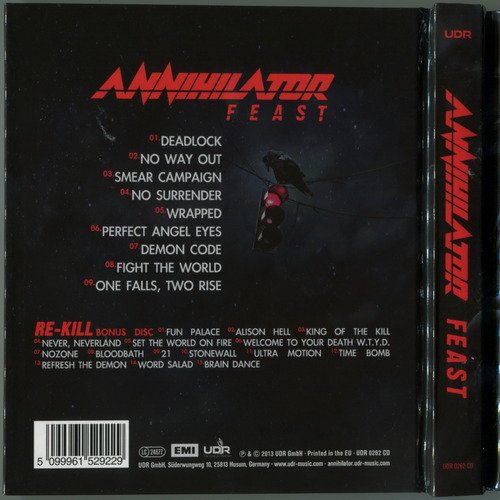 Annihilator - Feast (2CD Limited Edition) (2013) CD-Rip