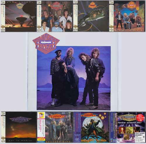 Night Ranger - Discography (1982-2017) [Japan Edition]