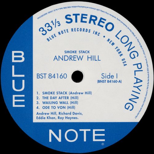 Andrew Hill - Smoke Stack (2020 Reissue, Remastered) LP