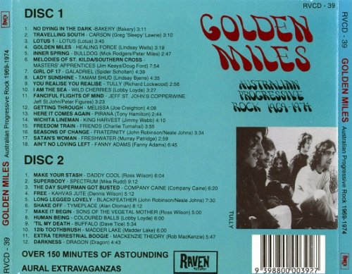 Various Artist  - Golden Miles (Australian Progressive Rock 1969-1974) (1997)