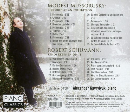 Alexander Gavrylyuk - Mussorgsky: Pictures at an Exhibition - Schumann: Kinderszenen (2014)