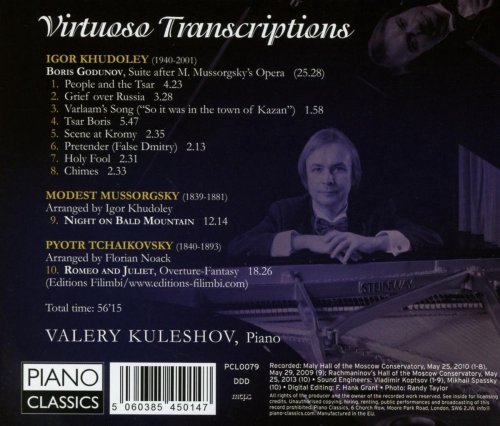 Valery Kuleshov - Virtuoso Transcriptions (2014)