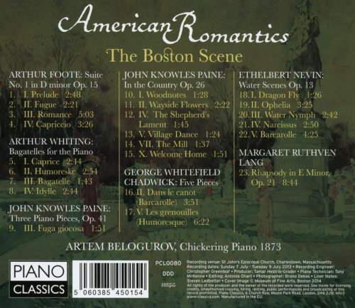 Artem Belogurov - American Romantics: The Boston Scene (2015)