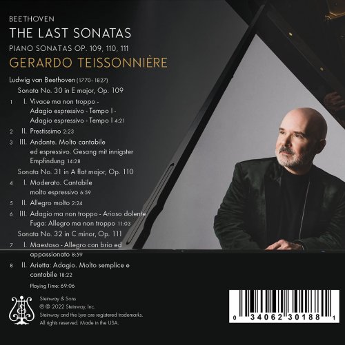 Gerardo Teissonnière - Beethoven: The Last Sonatas (2022) [Hi-Res]