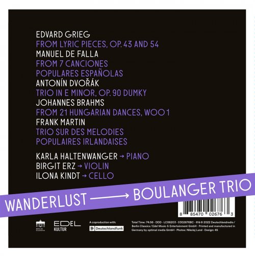 Boulanger Trio - Wanderlust (2022) [Hi-Res]