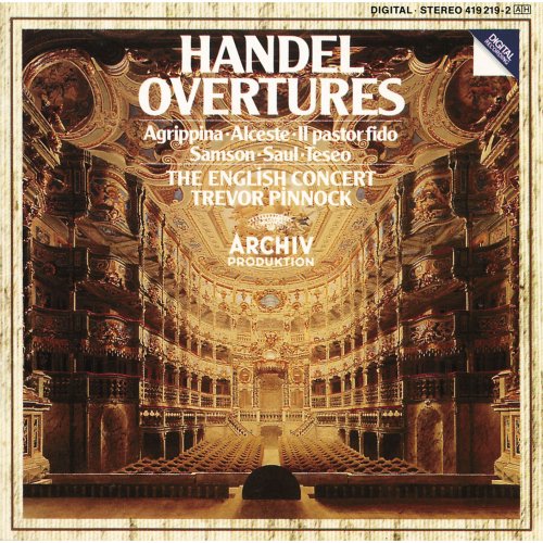 Trevor Pinnock, The English Concert - Handel: Overtures (1986)