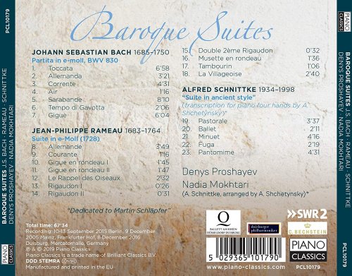 Denys Proshayev & Nadia Mokhtari - Baroque Suites (2019)