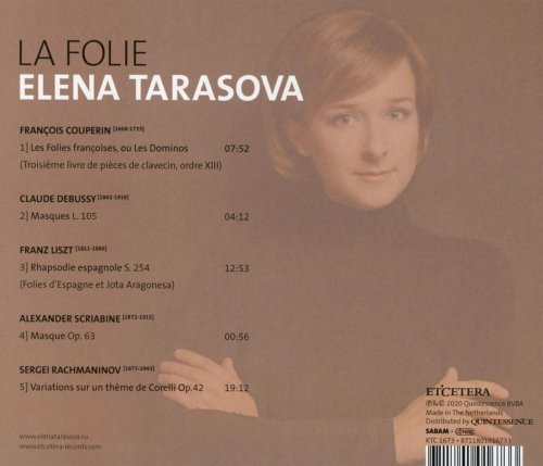 Elena Tarasova - Couperin & Debussy & Liszt & Skryabin & Rachmaninoff: La Folie (2020)