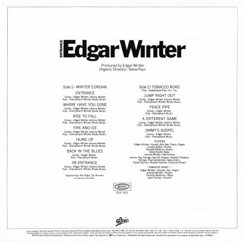 Edgar Winter - Entrance (1970) [2012]