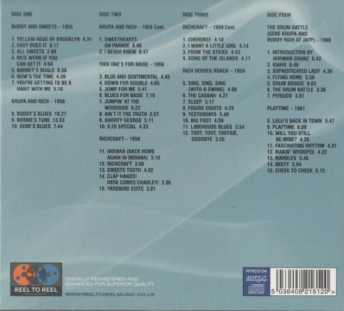 Buddy Rich - Seven Classic Albums (4CD, 2019)