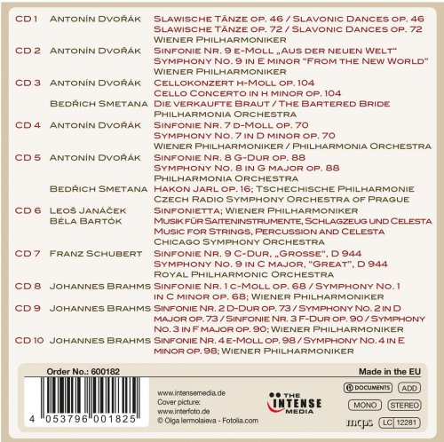 Rafael Kubelík - Rafael Kubelik-Legendary and Rare Recordings, Vol. 1-10 (2014)